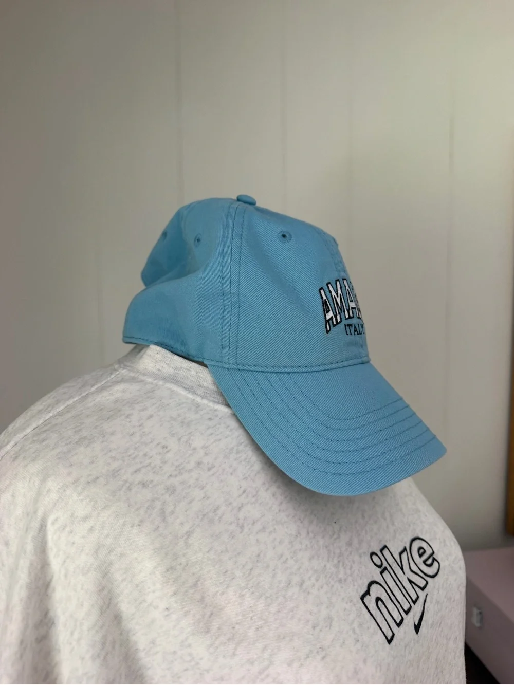 Amalfi Italy Light Blue Baseball Cap